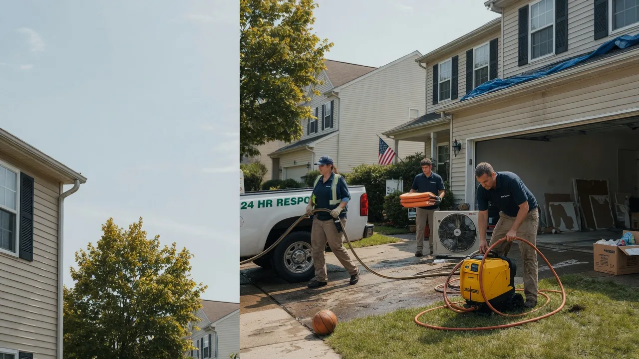 Emergency Water Damage Restoration in North Franklin, CT near me